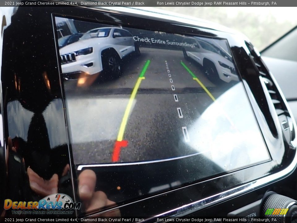 2021 Jeep Grand Cherokee Limited 4x4 Diamond Black Crystal Pearl / Black Photo #19