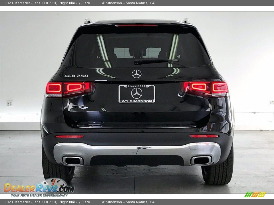 2021 Mercedes-Benz GLB 250 Night Black / Black Photo #3