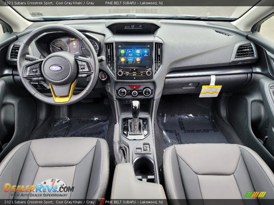 2021 Subaru Crosstrek Sport Cool Gray Khaki / Gray Photo #6