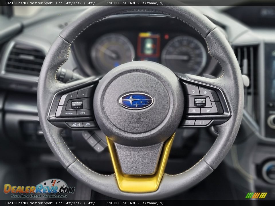 2021 Subaru Crosstrek Sport Cool Gray Khaki / Gray Photo #12