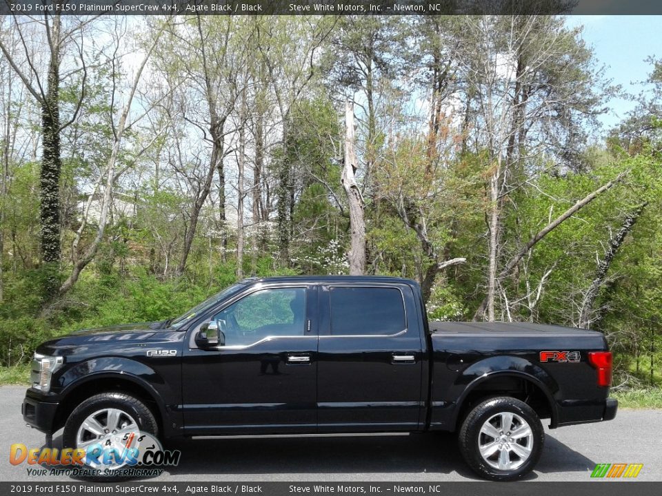 Agate Black 2019 Ford F150 Platinum SuperCrew 4x4 Photo #1