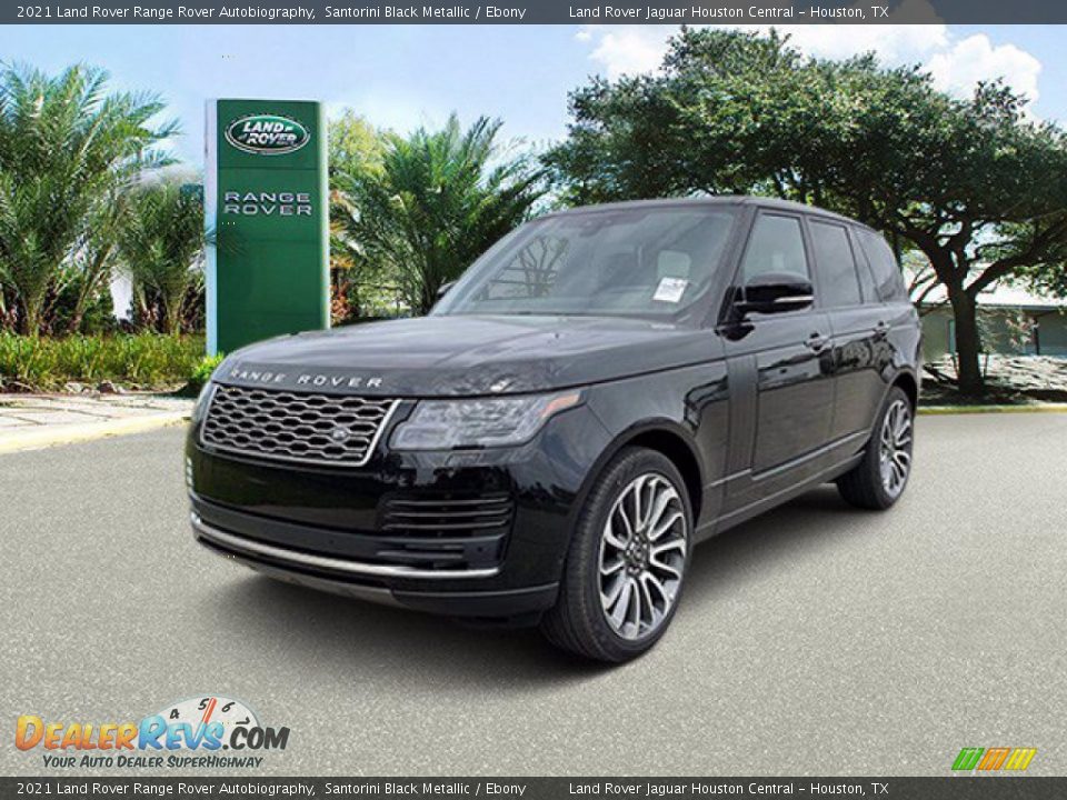 2021 Land Rover Range Rover Autobiography Santorini Black Metallic / Ebony Photo #1