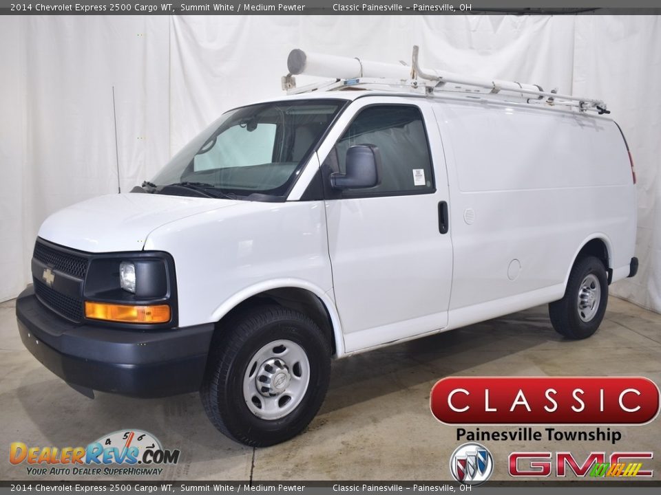 2014 Chevrolet Express 2500 Cargo WT Summit White / Medium Pewter Photo #1