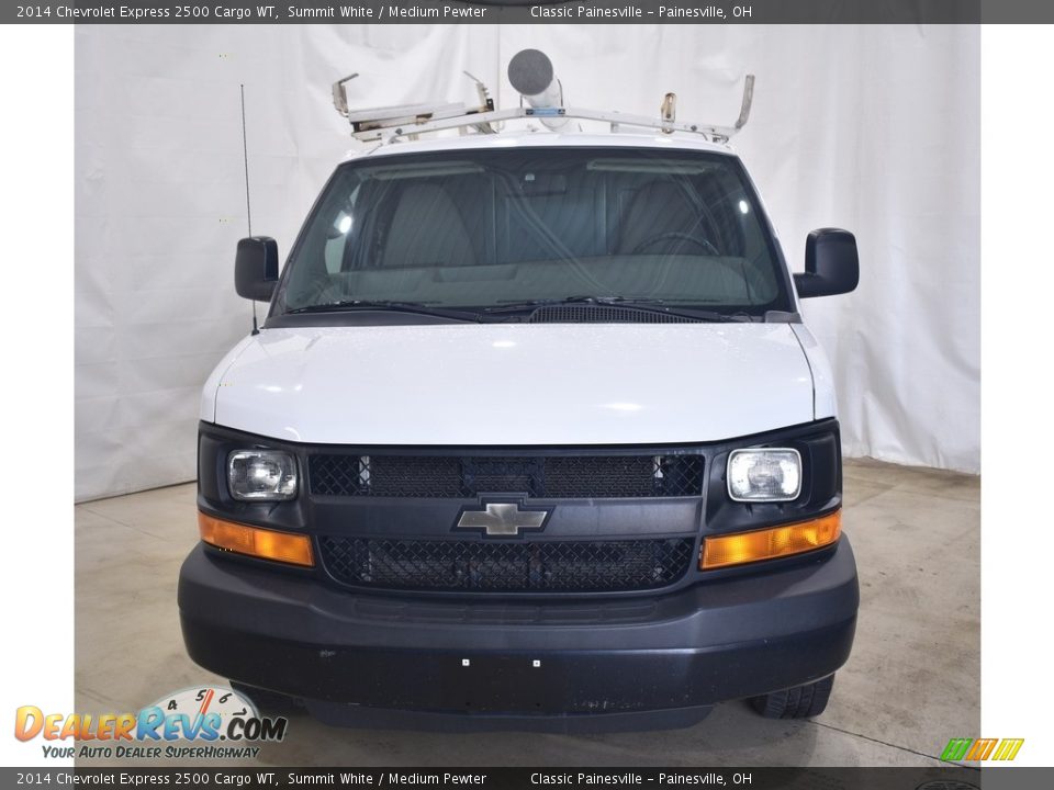 2014 Chevrolet Express 2500 Cargo WT Summit White / Medium Pewter Photo #4