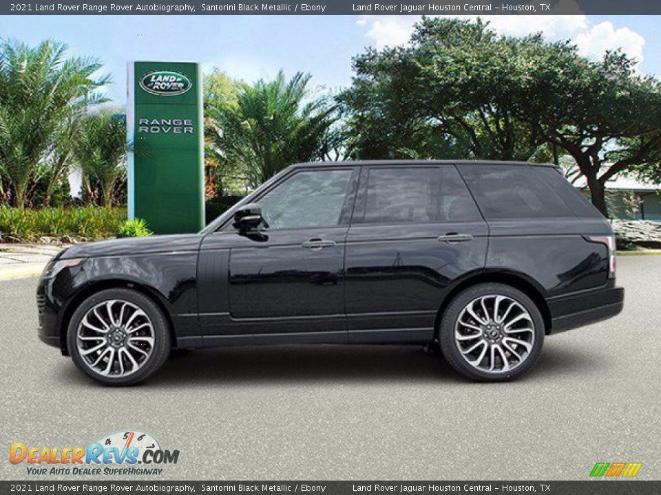 2021 Land Rover Range Rover Autobiography Santorini Black Metallic / Ebony Photo #7