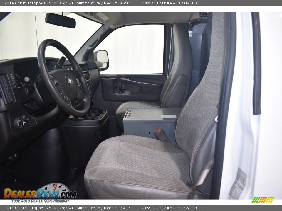 2014 Chevrolet Express 2500 Cargo WT Summit White / Medium Pewter Photo #6