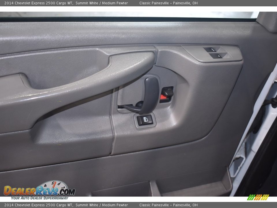 2014 Chevrolet Express 2500 Cargo WT Summit White / Medium Pewter Photo #10