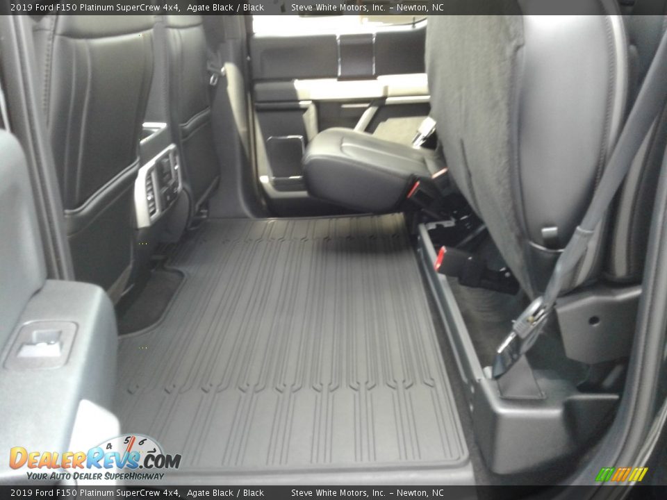 Rear Seat of 2019 Ford F150 Platinum SuperCrew 4x4 Photo #18