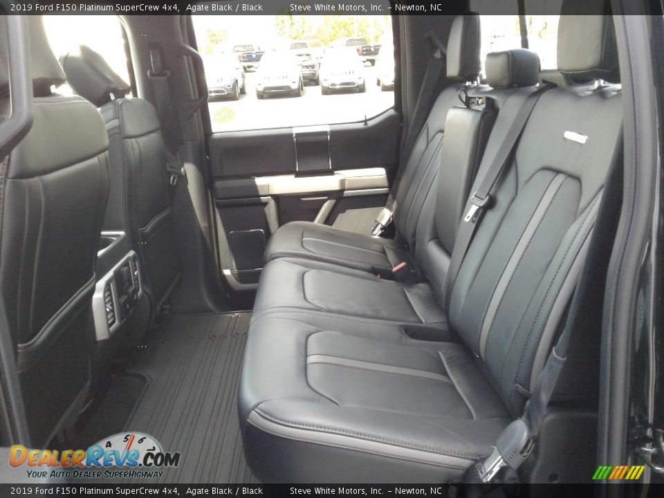 Rear Seat of 2019 Ford F150 Platinum SuperCrew 4x4 Photo #20