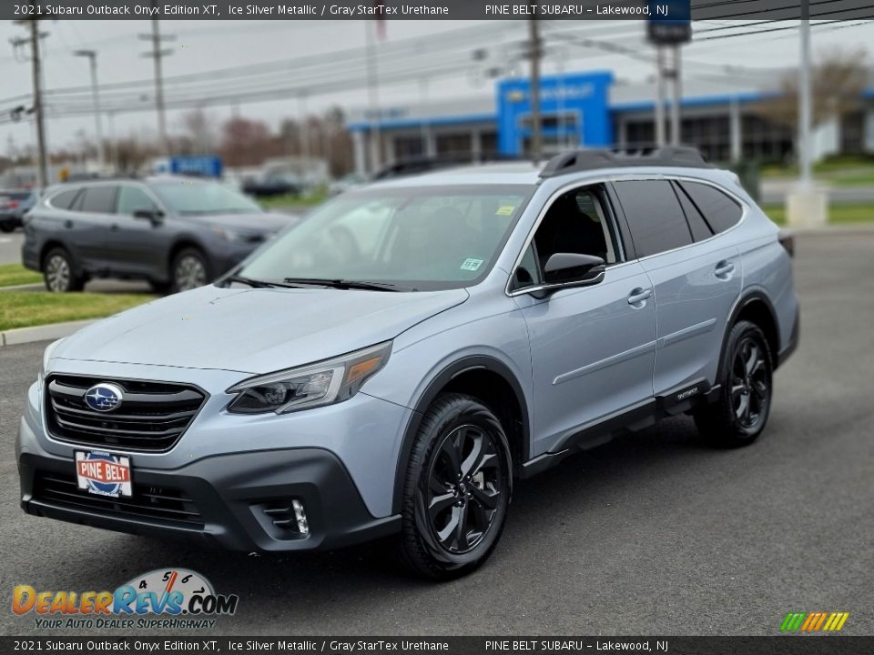 2021 Subaru Outback Onyx Edition XT Ice Silver Metallic / Gray StarTex Urethane Photo #1