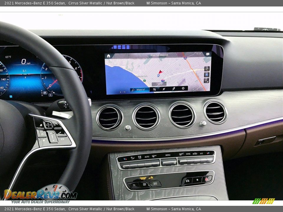 2021 Mercedes-Benz E 350 Sedan Cirrus Silver Metallic / Nut Brown/Black Photo #7