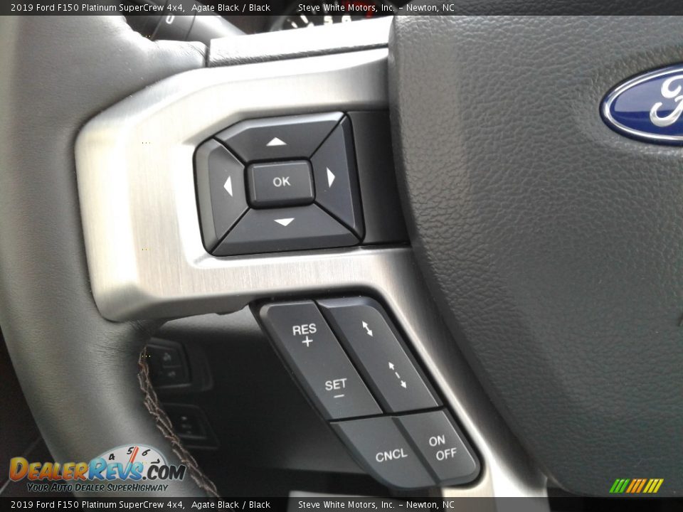 2019 Ford F150 Platinum SuperCrew 4x4 Steering Wheel Photo #25