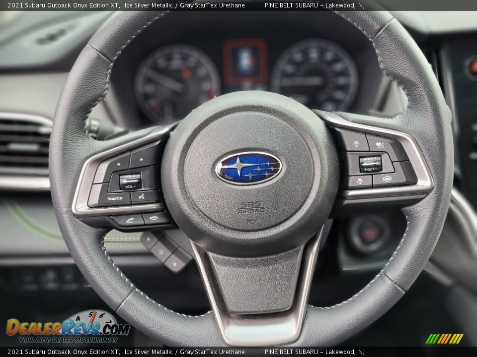 2021 Subaru Outback Onyx Edition XT Steering Wheel Photo #13