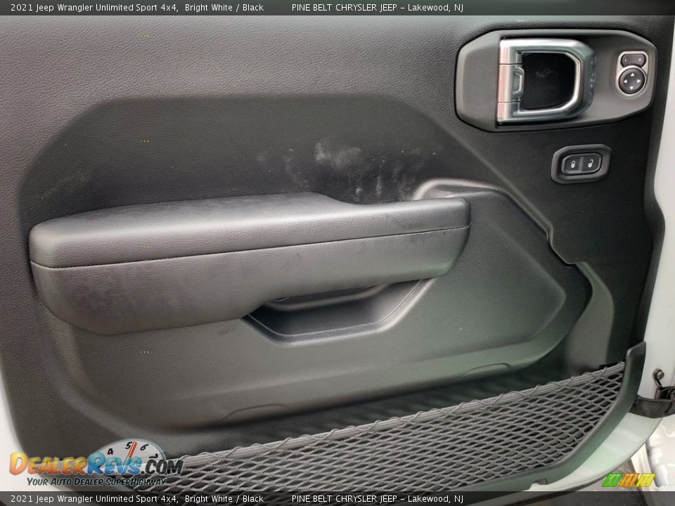 2021 Jeep Wrangler Unlimited Sport 4x4 Bright White / Black Photo #13