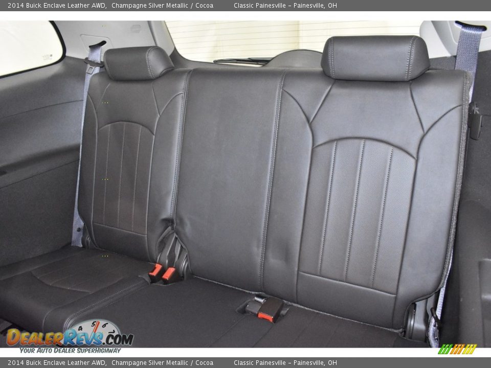 2014 Buick Enclave Leather AWD Champagne Silver Metallic / Cocoa Photo #11