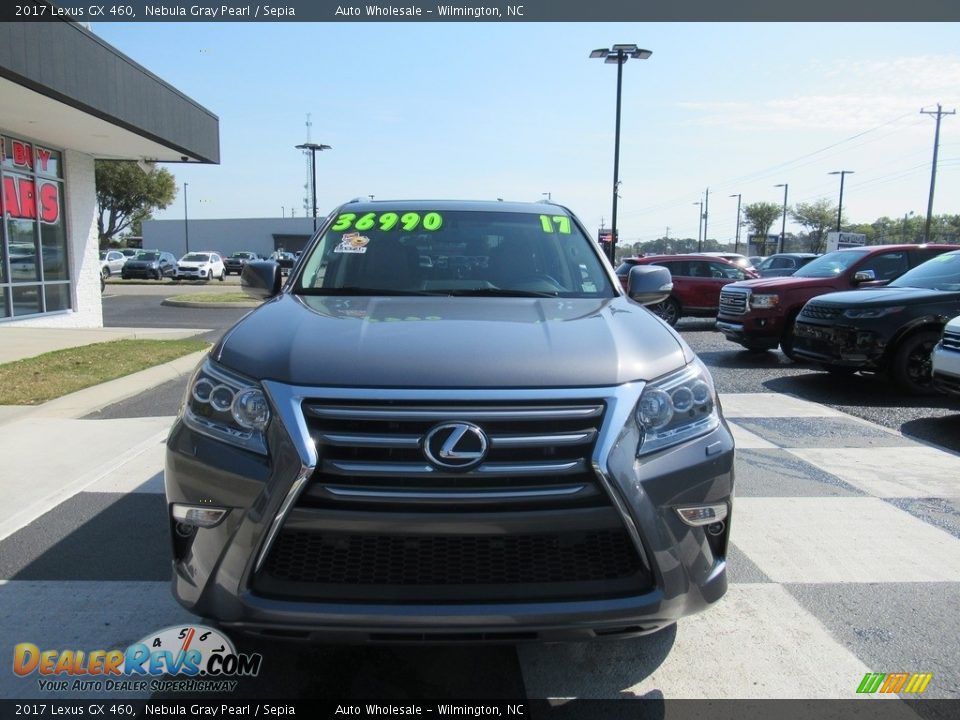 2017 Lexus GX 460 Nebula Gray Pearl / Sepia Photo #2