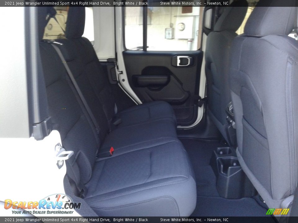 2021 Jeep Wrangler Unlimited Sport 4x4 Right Hand Drive Bright White / Black Photo #14