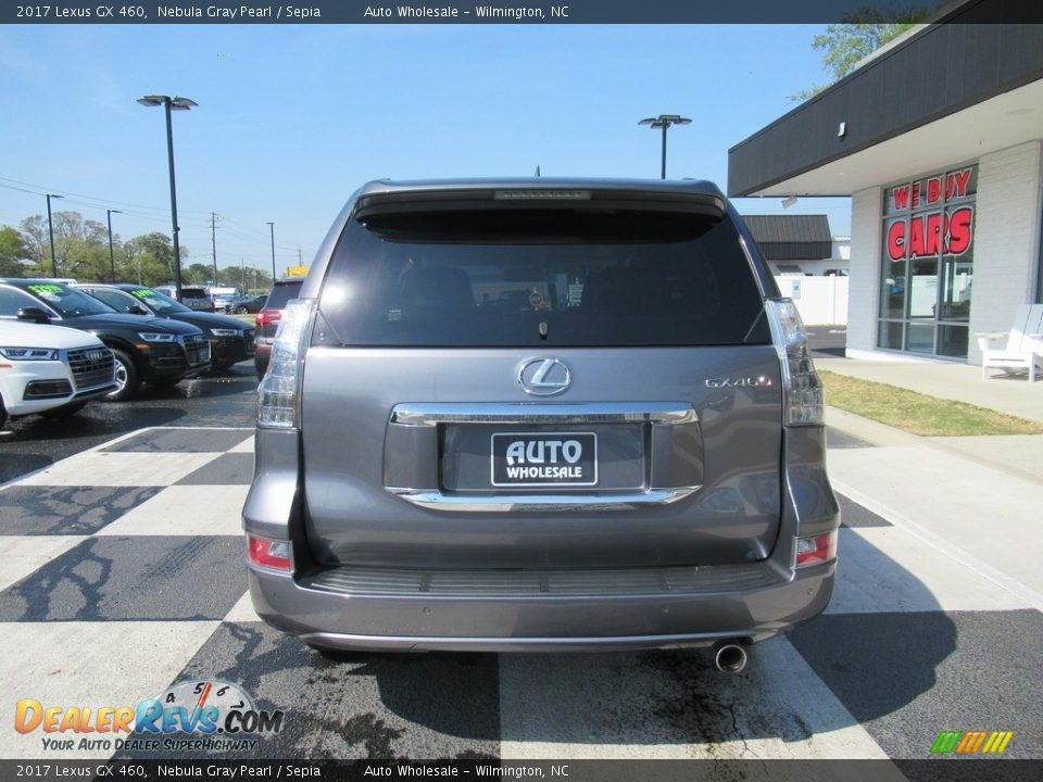 2017 Lexus GX 460 Nebula Gray Pearl / Sepia Photo #4