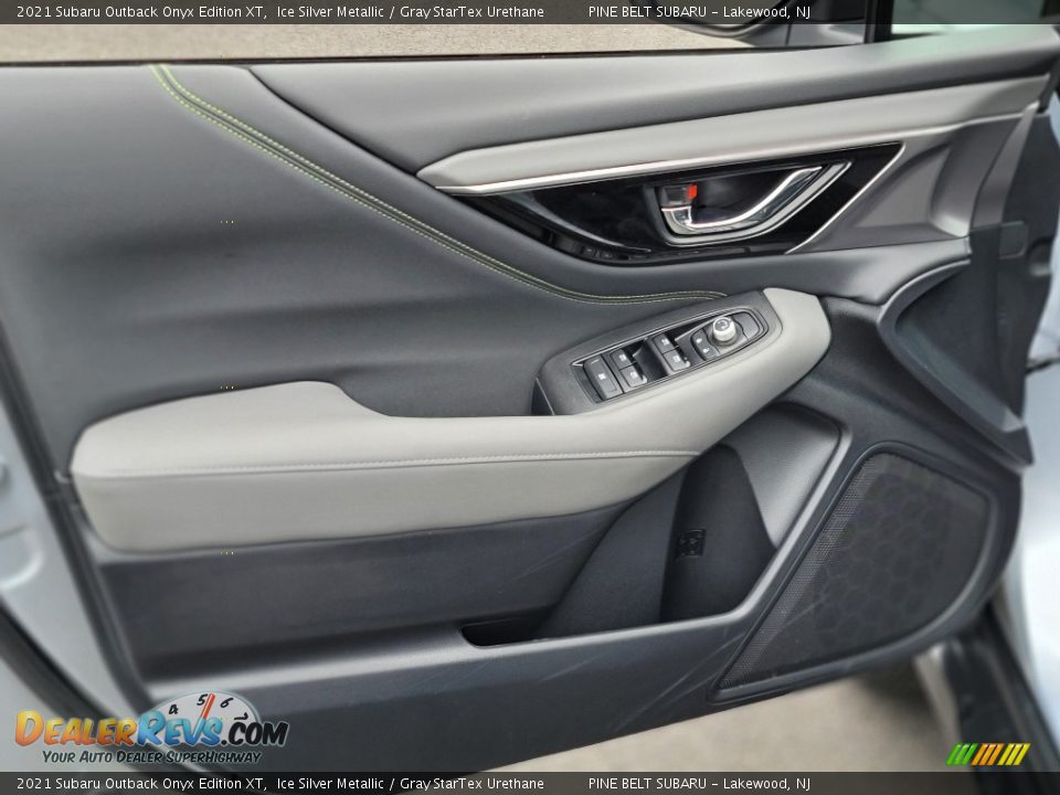 2021 Subaru Outback Onyx Edition XT Ice Silver Metallic / Gray StarTex Urethane Photo #36