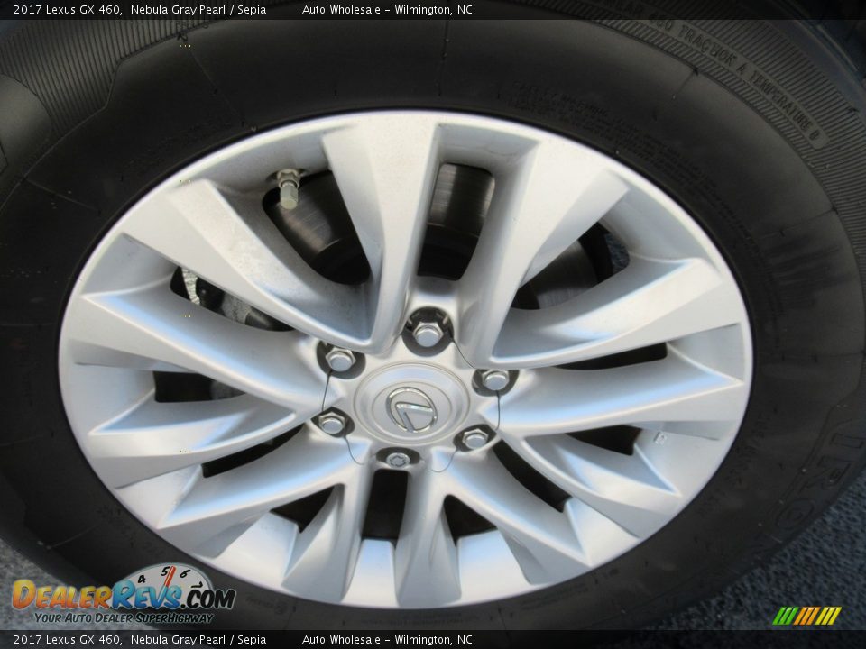 2017 Lexus GX 460 Nebula Gray Pearl / Sepia Photo #7