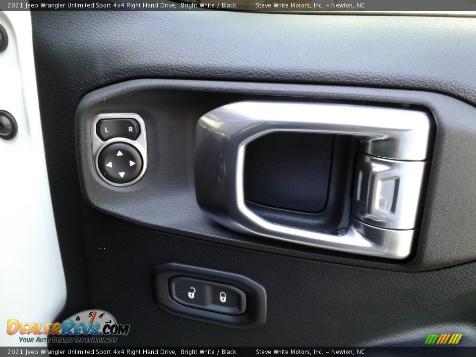 Door Panel of 2021 Jeep Wrangler Unlimited Sport 4x4 Right Hand Drive Photo #17