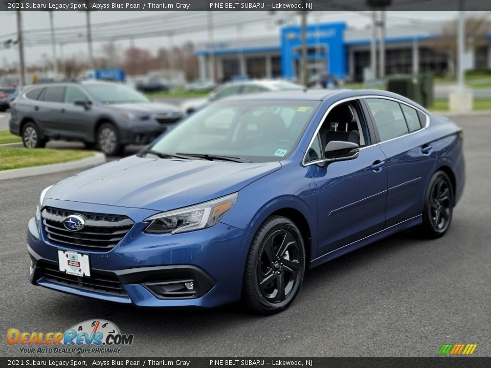 2021 Subaru Legacy Sport Abyss Blue Pearl / Titanium Gray Photo #1