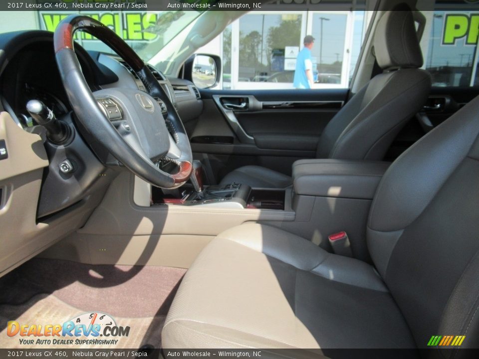 2017 Lexus GX 460 Nebula Gray Pearl / Sepia Photo #9