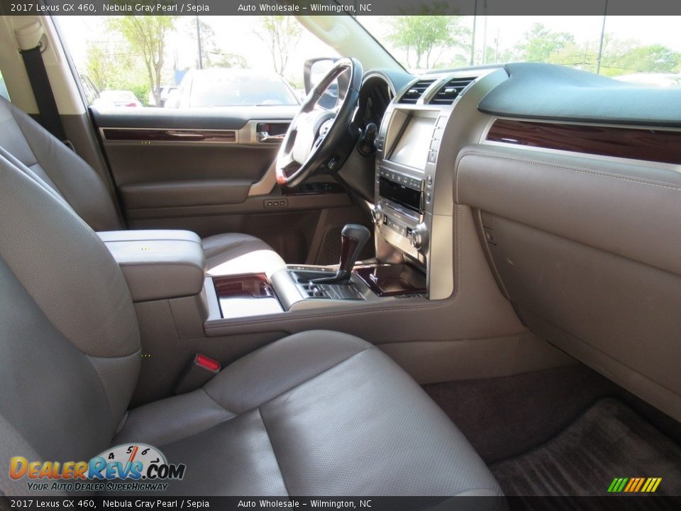 2017 Lexus GX 460 Nebula Gray Pearl / Sepia Photo #11