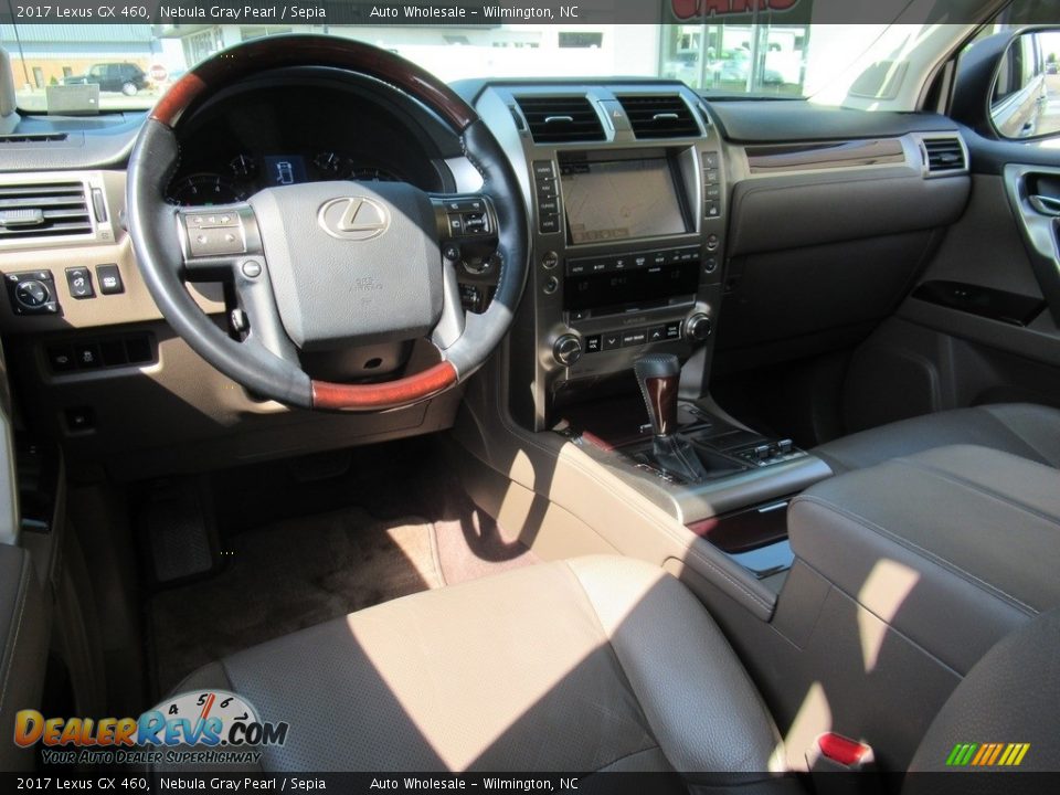 2017 Lexus GX 460 Nebula Gray Pearl / Sepia Photo #14