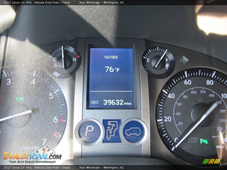 2017 Lexus GX 460 Nebula Gray Pearl / Sepia Photo #15