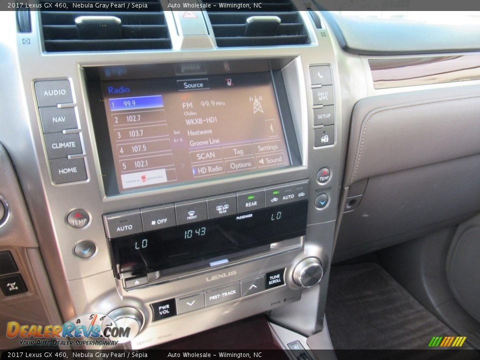 2017 Lexus GX 460 Nebula Gray Pearl / Sepia Photo #17