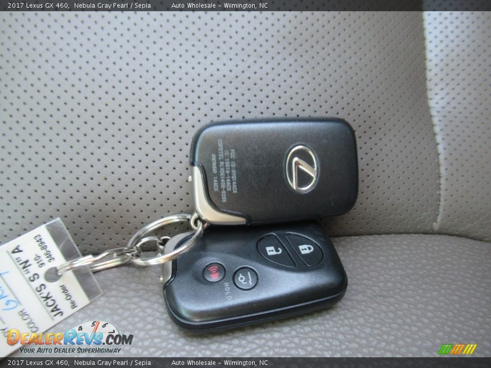 2017 Lexus GX 460 Nebula Gray Pearl / Sepia Photo #20