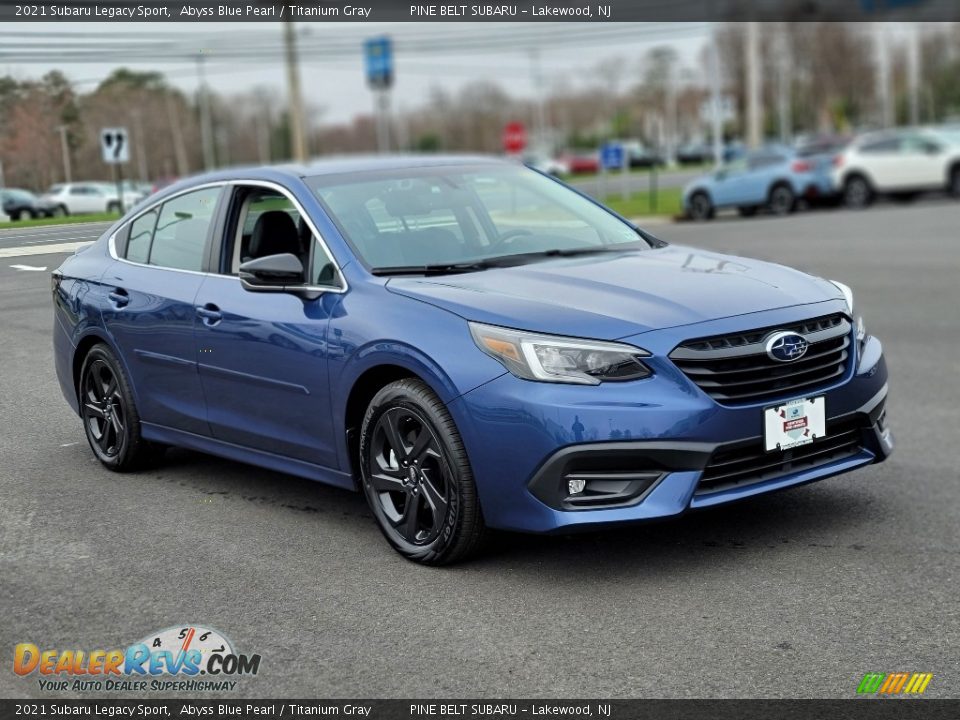 2021 Subaru Legacy Sport Abyss Blue Pearl / Titanium Gray Photo #13