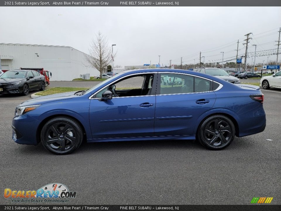 2021 Subaru Legacy Sport Abyss Blue Pearl / Titanium Gray Photo #16