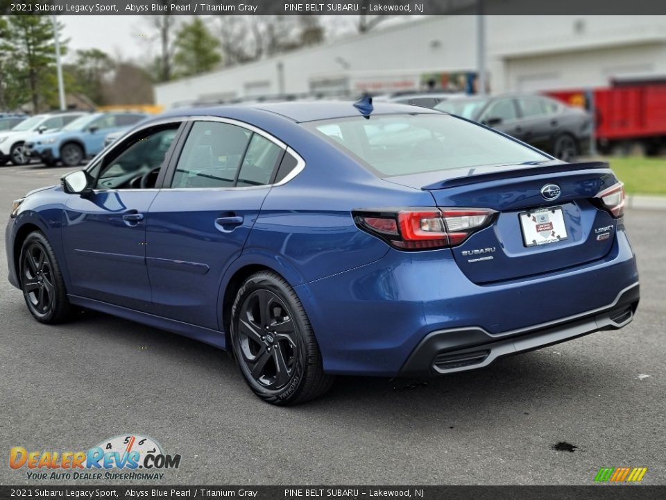 2021 Subaru Legacy Sport Abyss Blue Pearl / Titanium Gray Photo #17