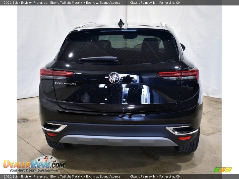 2021 Buick Envision Preferred Ebony Twilight Metallic / Ebony w/Ebony Accents Photo #3