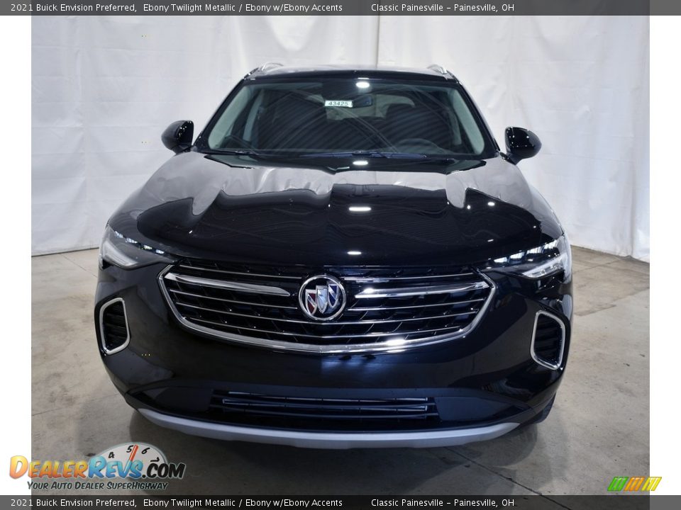 2021 Buick Envision Preferred Ebony Twilight Metallic / Ebony w/Ebony Accents Photo #4