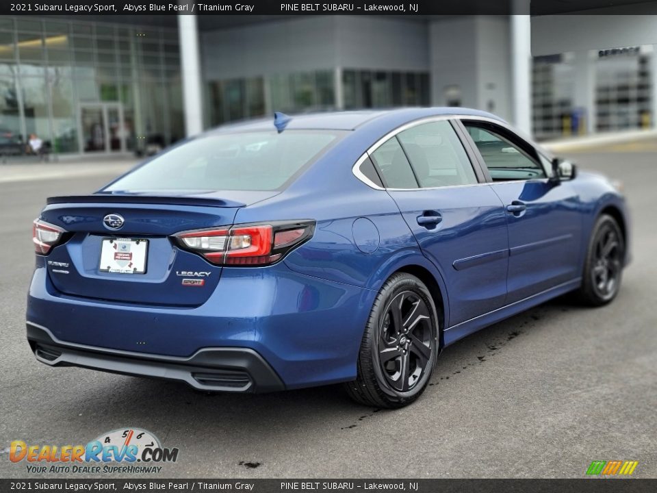 2021 Subaru Legacy Sport Abyss Blue Pearl / Titanium Gray Photo #19