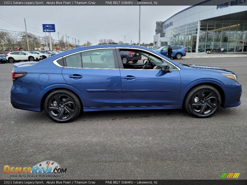 2021 Subaru Legacy Sport Abyss Blue Pearl / Titanium Gray Photo #20