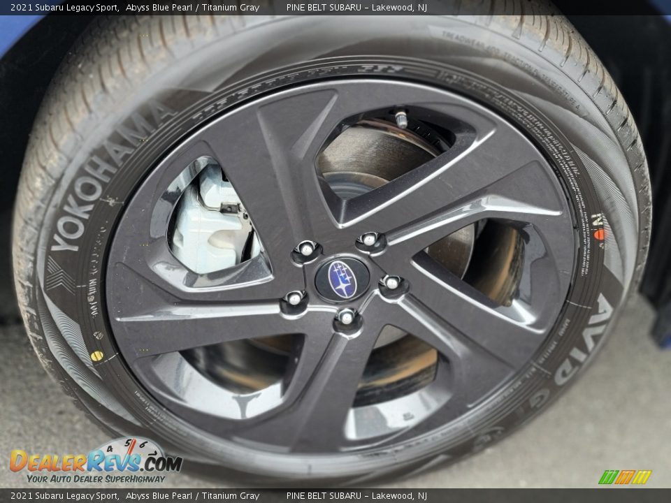 2021 Subaru Legacy Sport Abyss Blue Pearl / Titanium Gray Photo #21