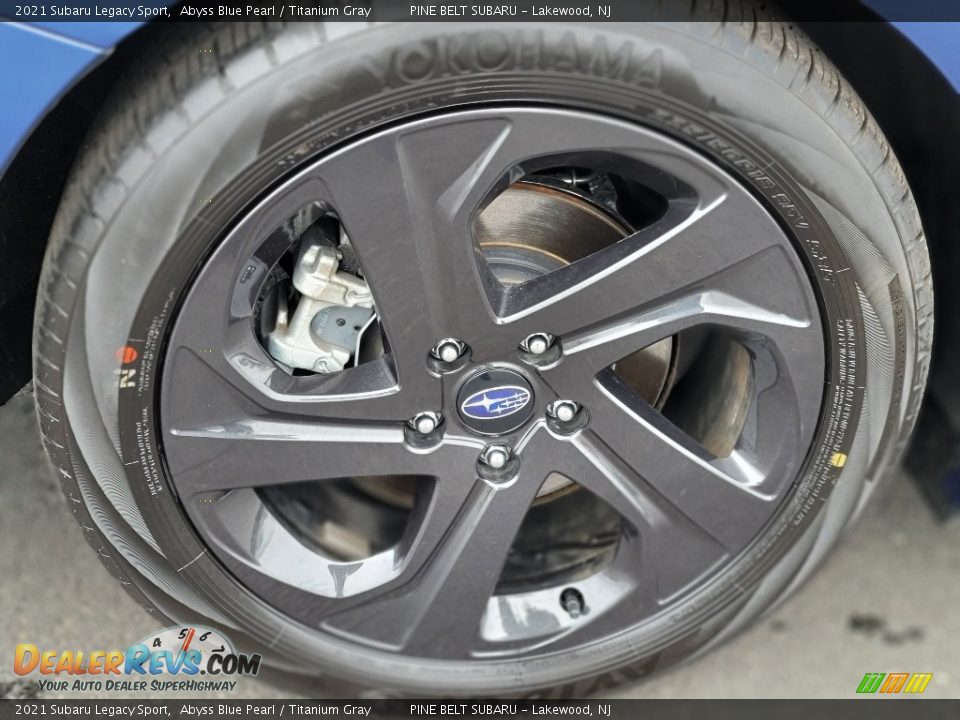 2021 Subaru Legacy Sport Abyss Blue Pearl / Titanium Gray Photo #27