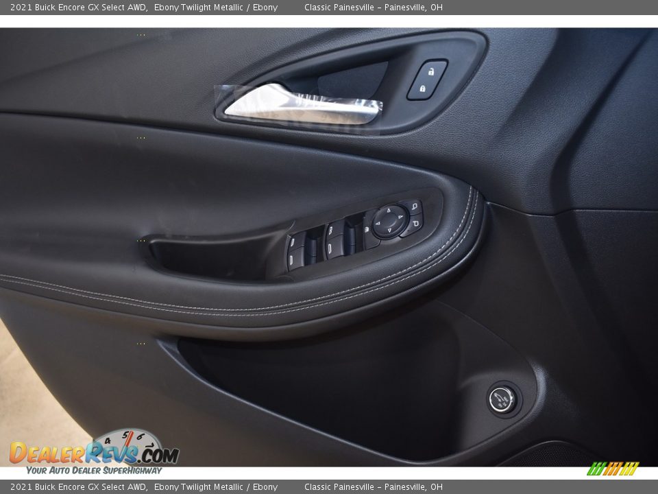 2021 Buick Encore GX Select AWD Ebony Twilight Metallic / Ebony Photo #9