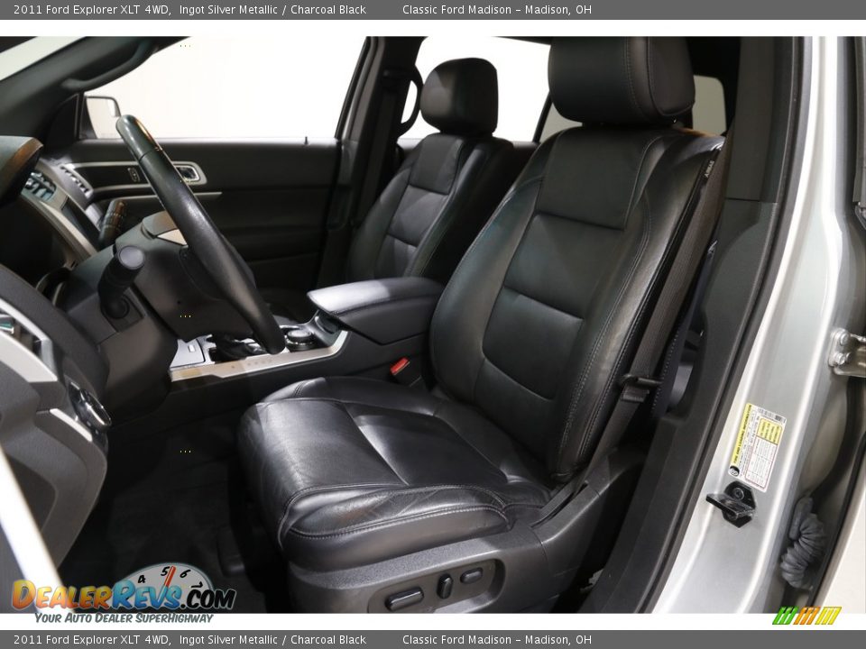 2011 Ford Explorer XLT 4WD Ingot Silver Metallic / Charcoal Black Photo #5