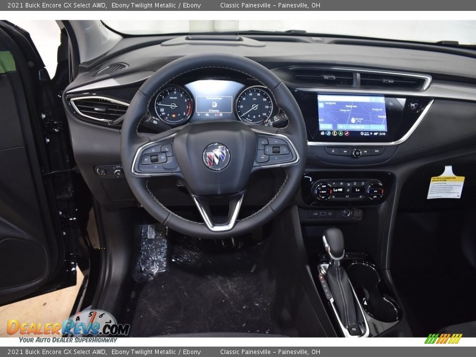 2021 Buick Encore GX Select AWD Ebony Twilight Metallic / Ebony Photo #11