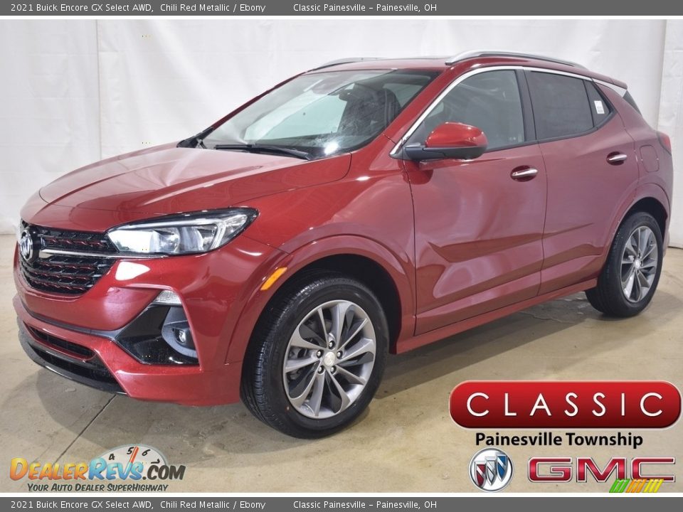 2021 Buick Encore GX Select AWD Chili Red Metallic / Ebony Photo #1