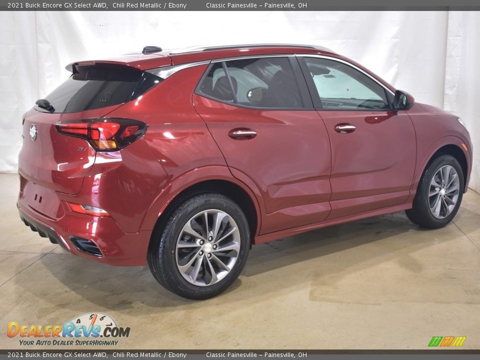 2021 Buick Encore GX Select AWD Chili Red Metallic / Ebony Photo #2