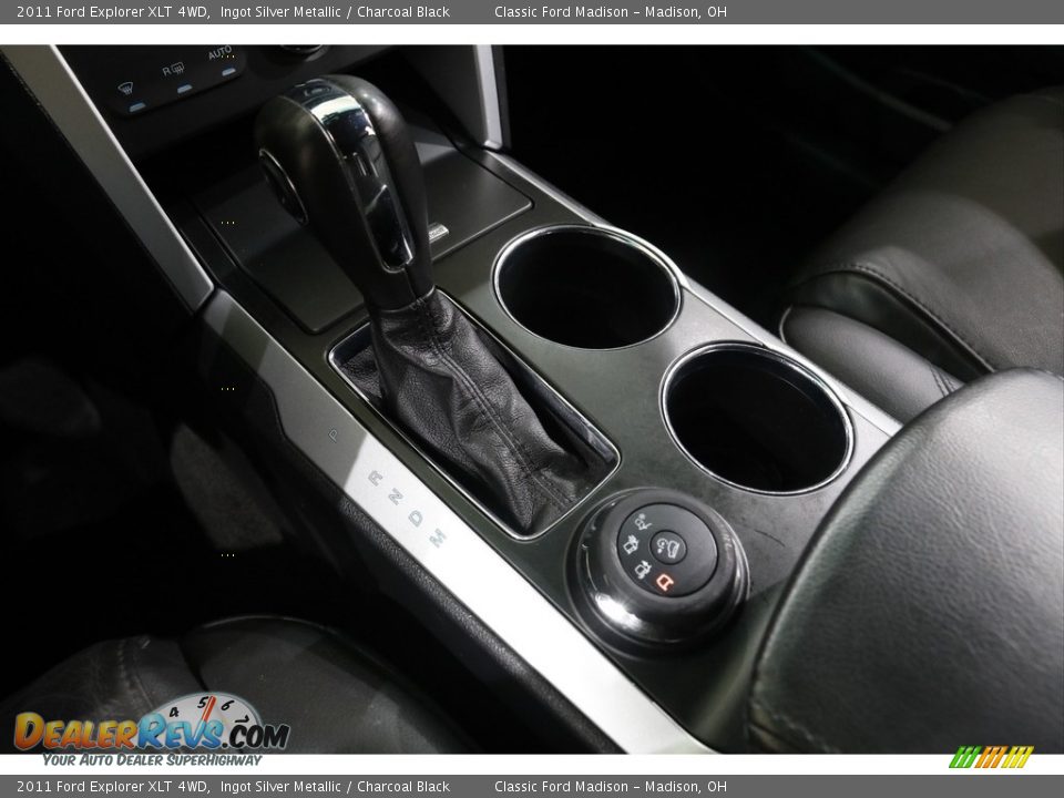 2011 Ford Explorer XLT 4WD Ingot Silver Metallic / Charcoal Black Photo #12