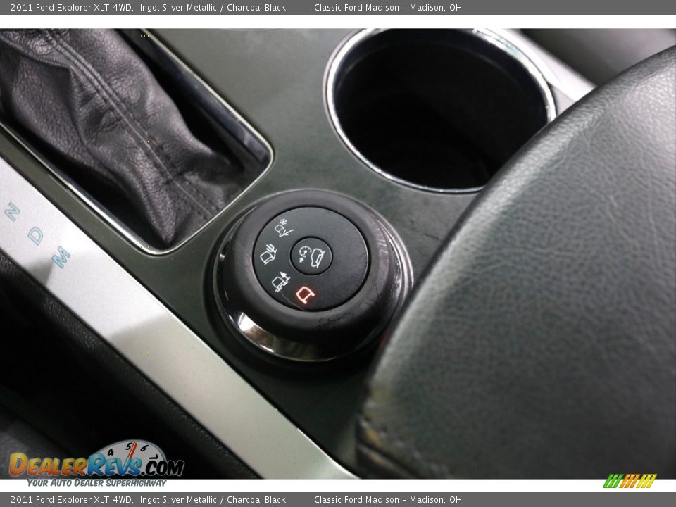 2011 Ford Explorer XLT 4WD Ingot Silver Metallic / Charcoal Black Photo #13