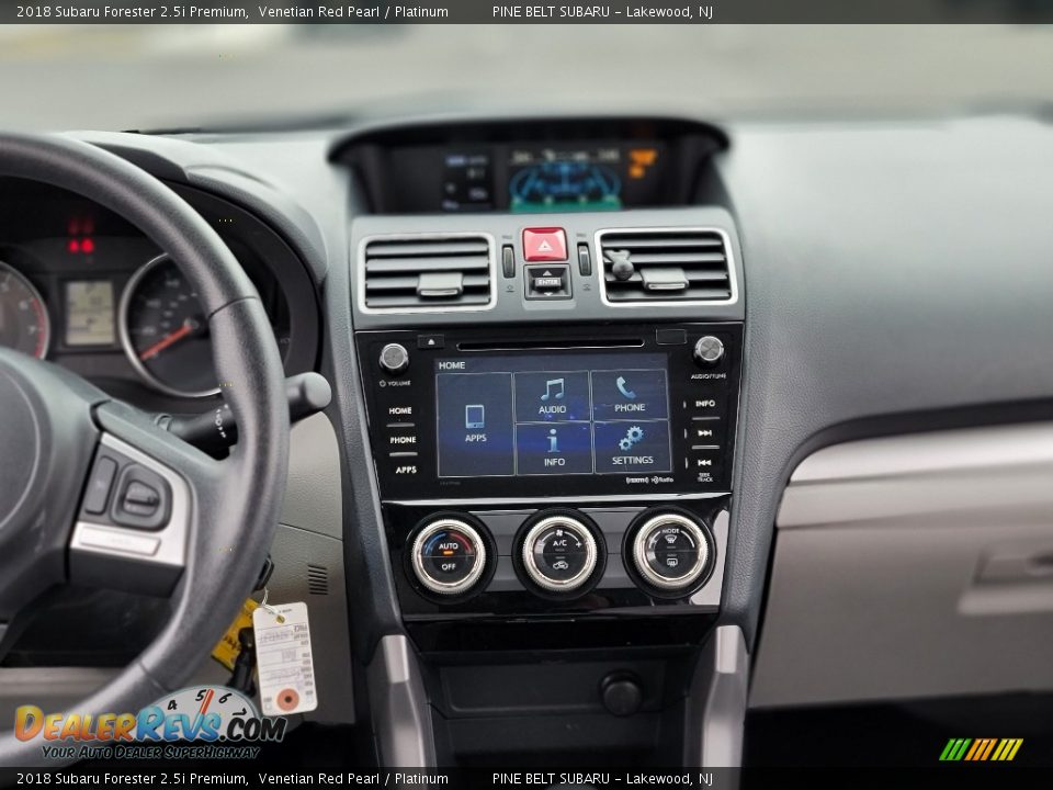 2018 Subaru Forester 2.5i Premium Venetian Red Pearl / Platinum Photo #4