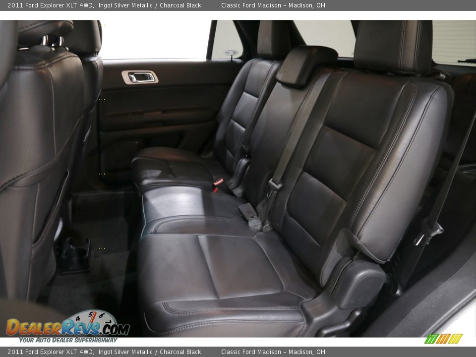 2011 Ford Explorer XLT 4WD Ingot Silver Metallic / Charcoal Black Photo #16